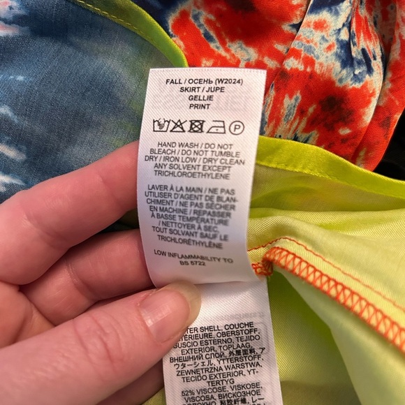 Essentiel Antwerp
Women's tie dye ruched tie Maxi Skirt - Picture 9 of 11